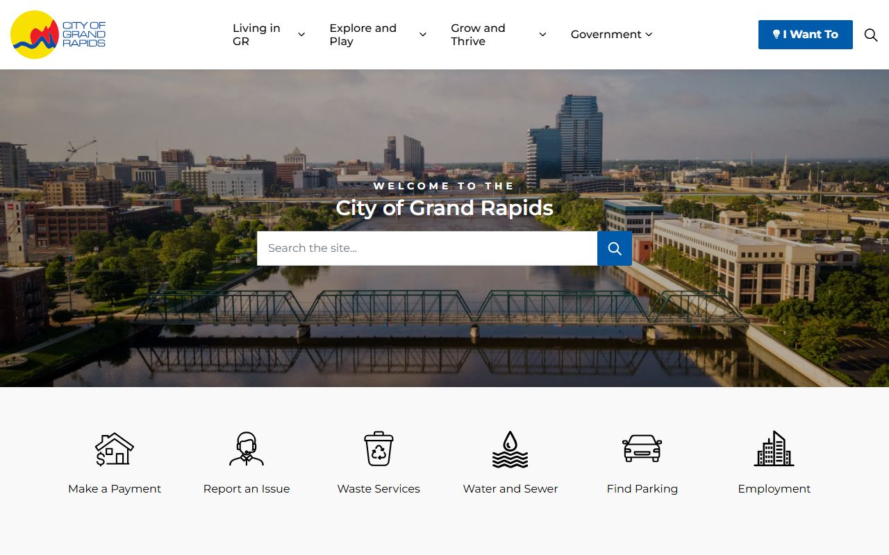 Grand Rapids city homepage phone directory