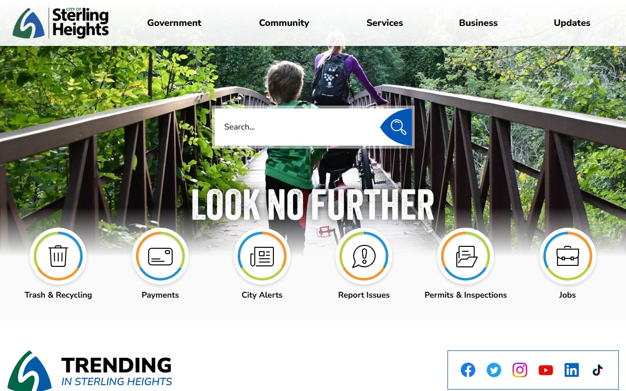 Sterling Heights homepage phone directory search